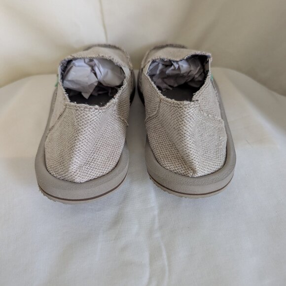 NWOB SANUK WOMENS DONNA HEMP LOAFER - SZ 10 - NATURAL - Picture 6 of 8